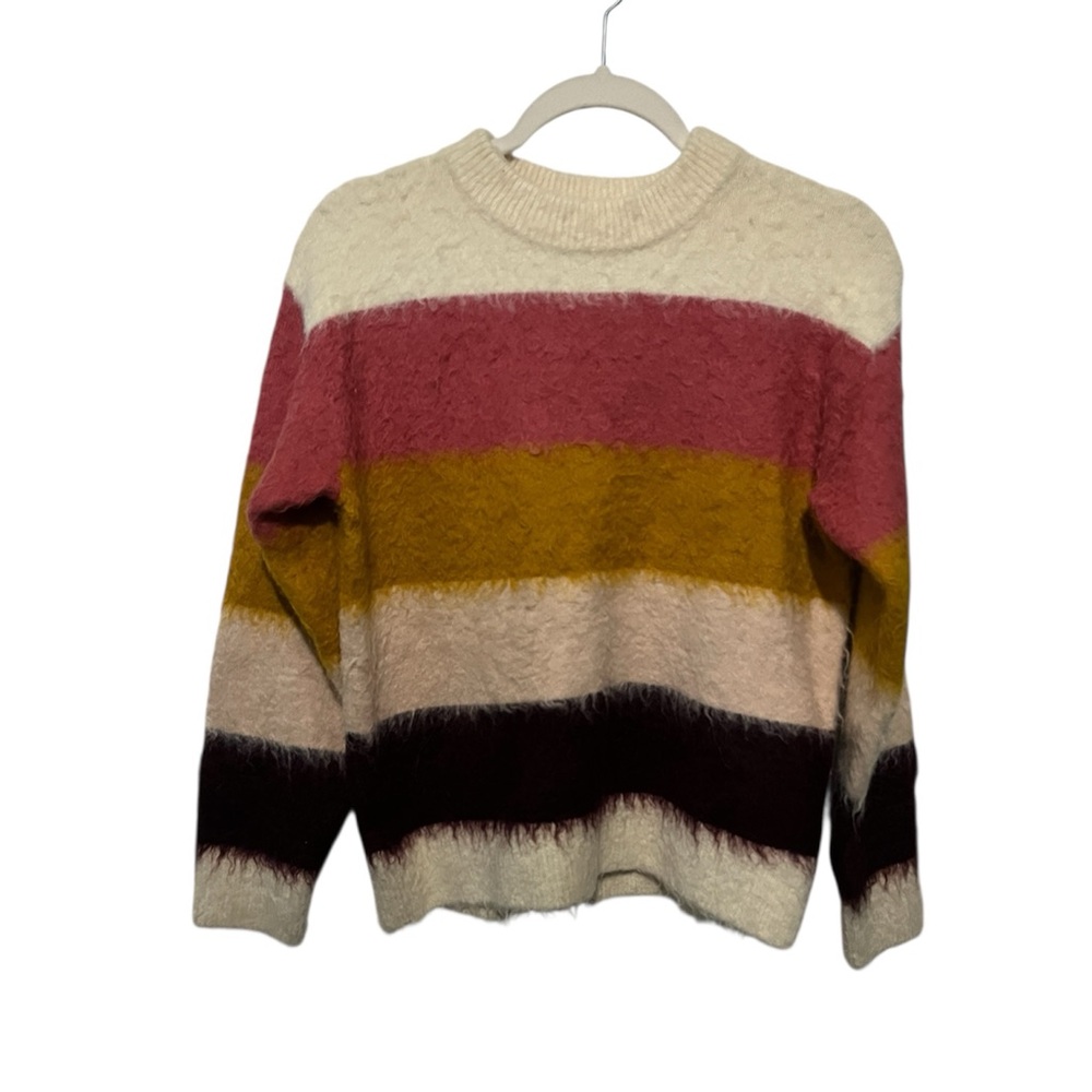 Lou & Grey Colorblock Crew Neck Sweater